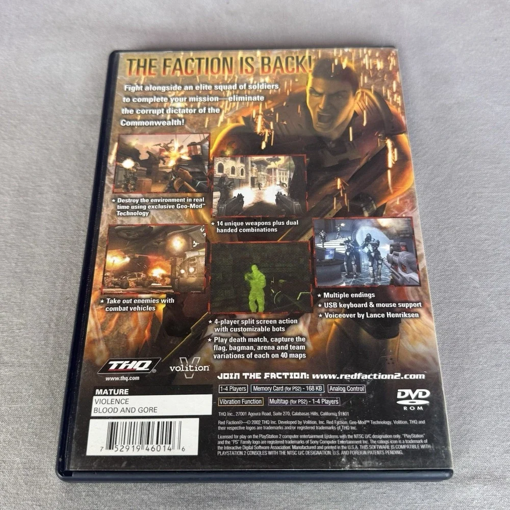 Red Faction 2 -‎ Sony PlayStation 2
